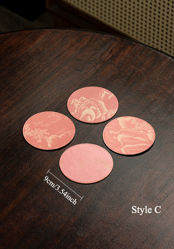 Gohobi Set of 4 Heat-Resistant Pads for Teapots