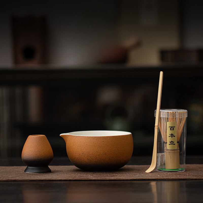 Gohobi Ceramic Matcha Set 036 Ancient Rhyme
