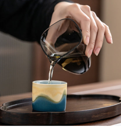 Gohobi Colourful Mountain Tea Cup Set 001