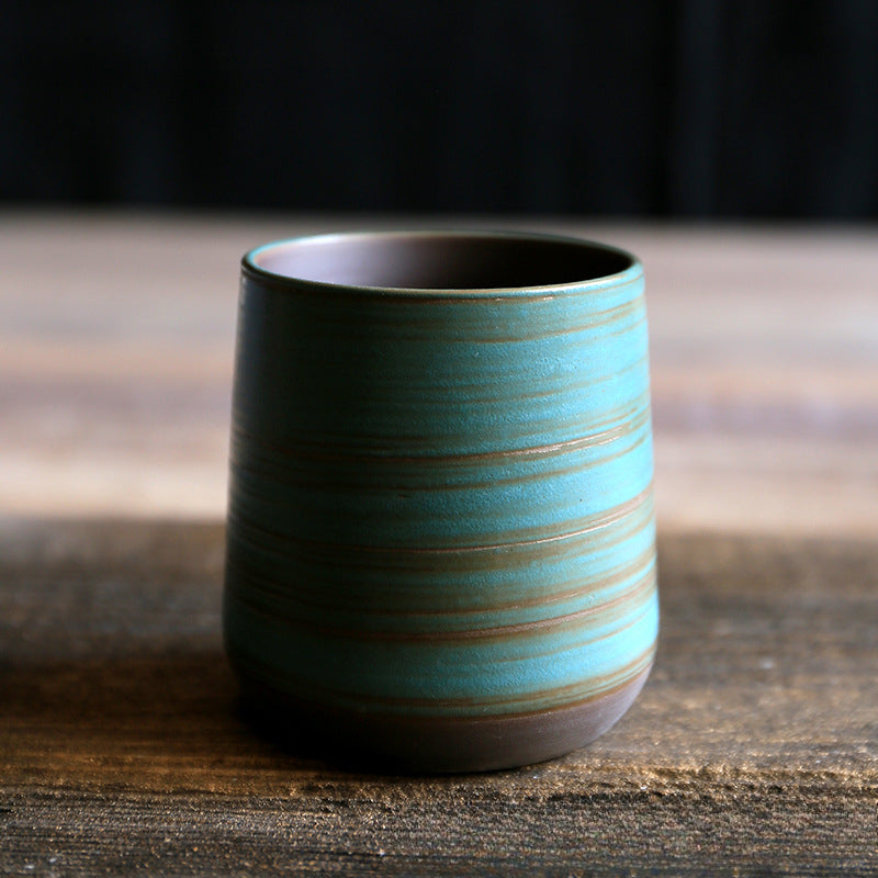 Gohobi Hand-Painted Kiln-Changed Ceramic Cup