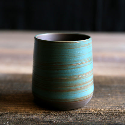 Gohobi Hand-Painted Kiln-Changed Ceramic Cup