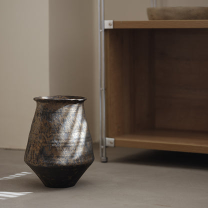 Gohobi Japanese-style wabi sabi handmade large vase 003