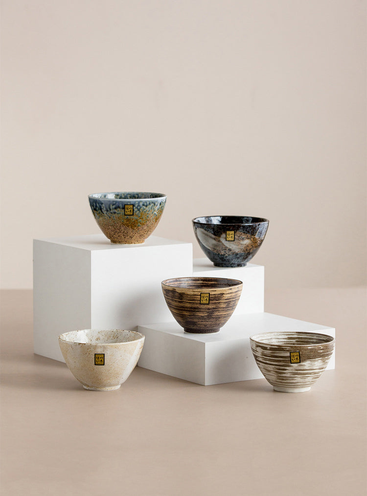 [Made in Japan] Gohobi Minoya Shino Glaze Hat Bowl