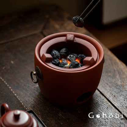 Gohobi Chaoshan Sand Pot Tea Set – Household Carbon Stove & Japanese Side Handle Teapot