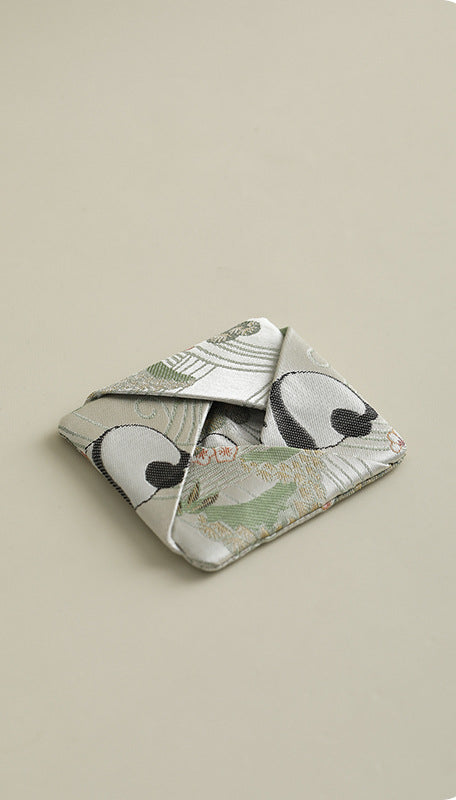 Gohobi Gaiwan Lid Brocade Fabric Cover