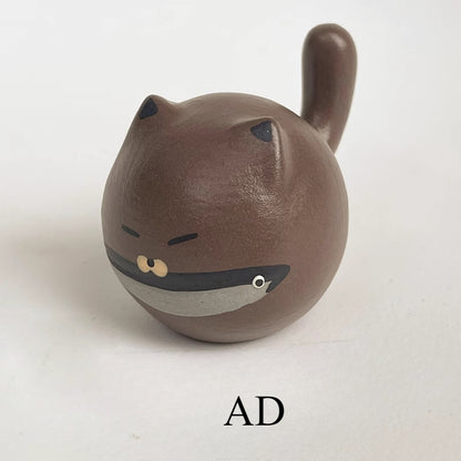 Gohobi x Little Diary Handmade Ceramic Cat