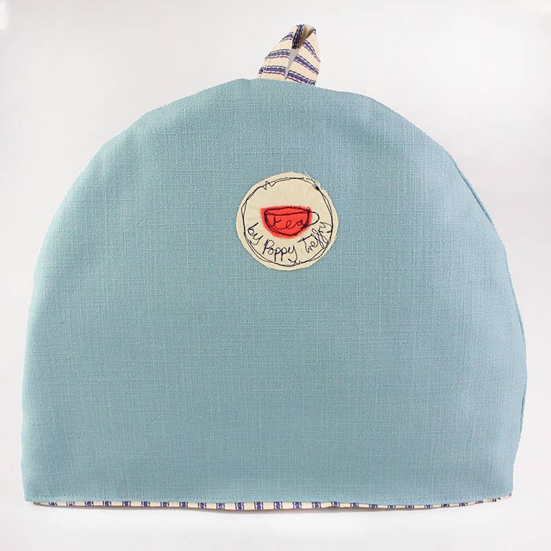 Gohobi x Poppy Treffry Boats Tea Pot Cosy [Made in the UK]