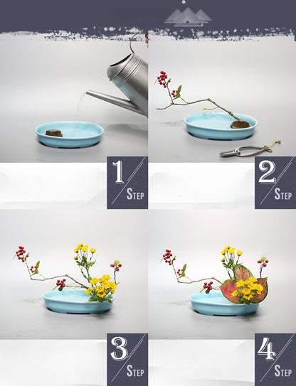 Gohobi Large Ikebana Large Japanese Style Vase 009