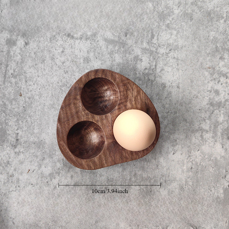 Gohobi Handmade Walnut Egg Storage Tray 006