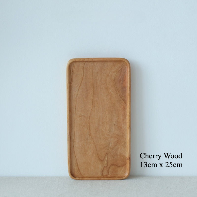 Gohobi Japanese-Inspired Solid Wood Tea Tray