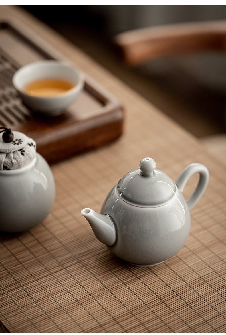Gohobi Japanese Style Ice Grey Teapot 002