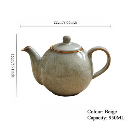 Gohobi Kiln-Change Ceramic Teapot
