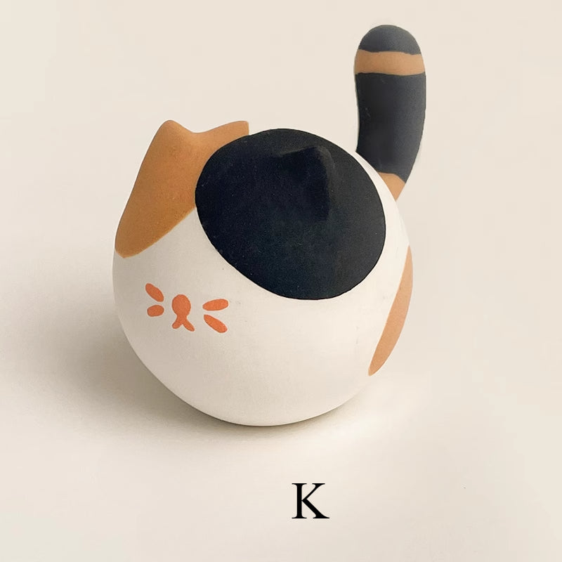 Gohobi x Little Diary Handmade Ceramic Cat