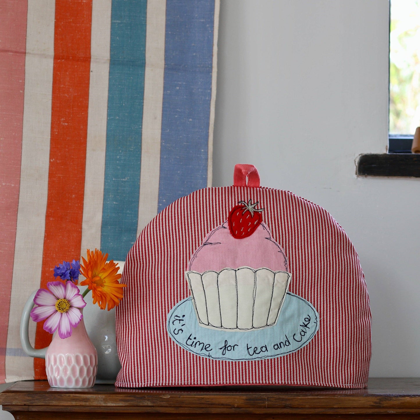 Gohobi x Poppy Treffry Cupcake Small Tea Cosy [Made in the UK]