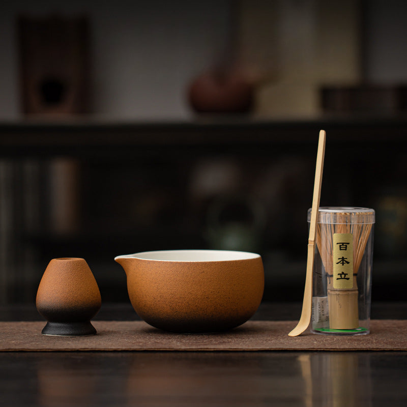 Gohobi Ceramic Matcha Set 036 Ancient Rhyme
