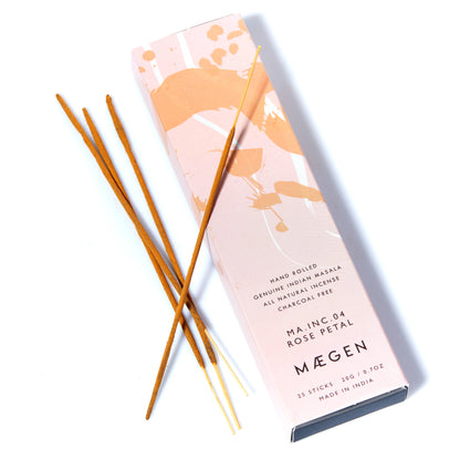 Gohobi x MÆGEN Incense Sticks - Rose Petal Genuine Indian Masala