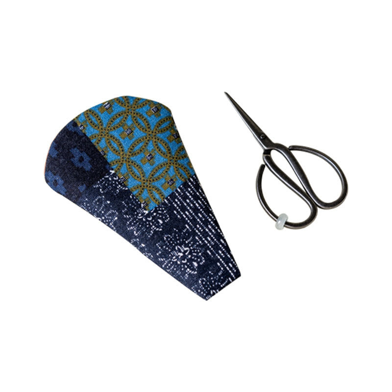 Gohobi Handmade Old Iron Tea Scissors with Storage Bag – Portable Tea Ceremony Accessory