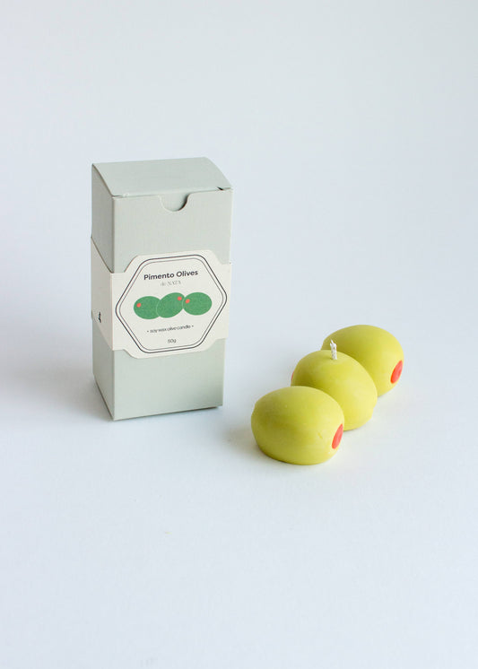 HereThe Pimento Olives Candle