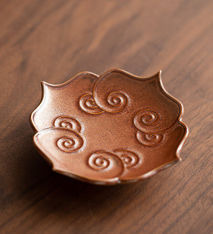 Gohobi Traditional Japanese Glazed Fruit Nuts Small Plate - Lianyun 012