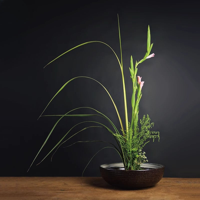 Gohobi Large Japanese Style Ikebana Vase 003