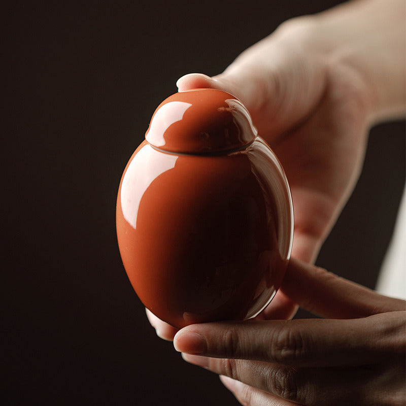 Gohobi Ceramic Mini Tea Container