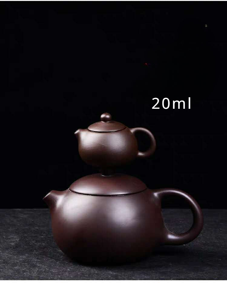 Gohobi Handmade Ceramic YiXing Clay Mini Teapot Ornament Tea pet