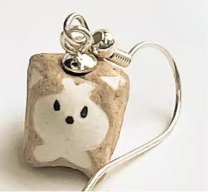 Gohobi x Little Diary Handmade Ceramic Earrings