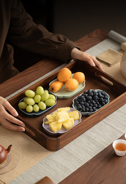 Gohobi, petite assiette de fruits glacés japonais traditionnels - Bright moon 006