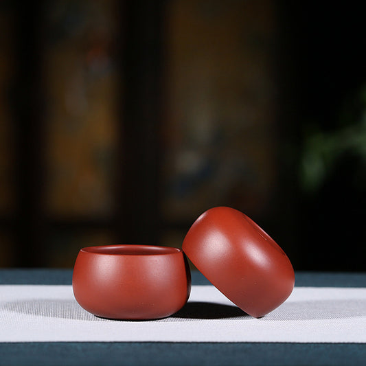 Gohobi Colourful Yixing Clay Ceramic Round Tea Cup