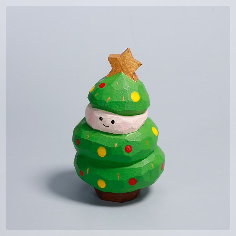 Gohobi Handmade Wooden Christmas Ornament