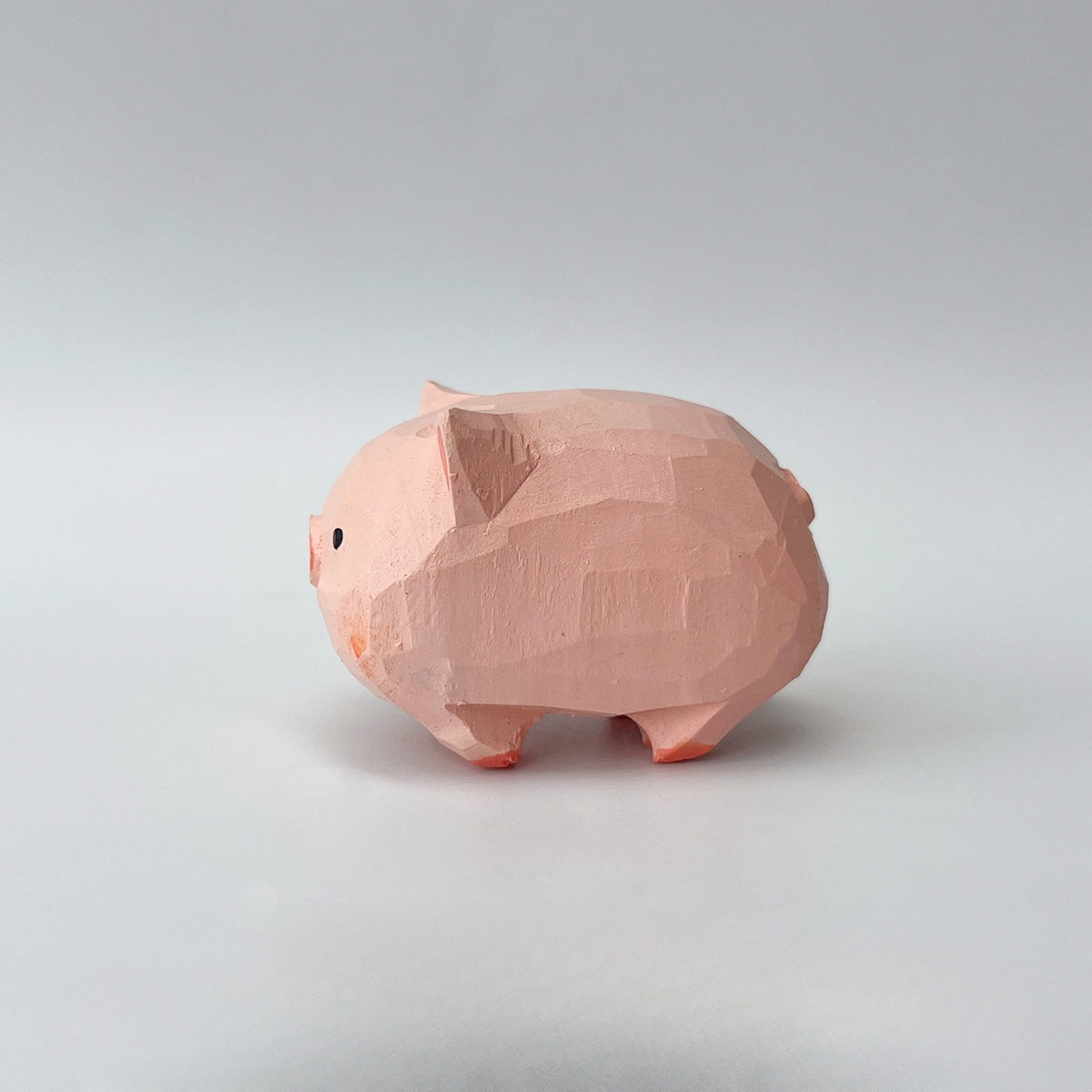 Gohobi Handcrafted Wooden Pig Ornament