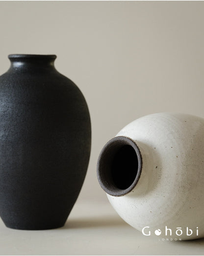Gohobi Japanese-style Wabi Sabi Handmade Zen Large Vase 012
