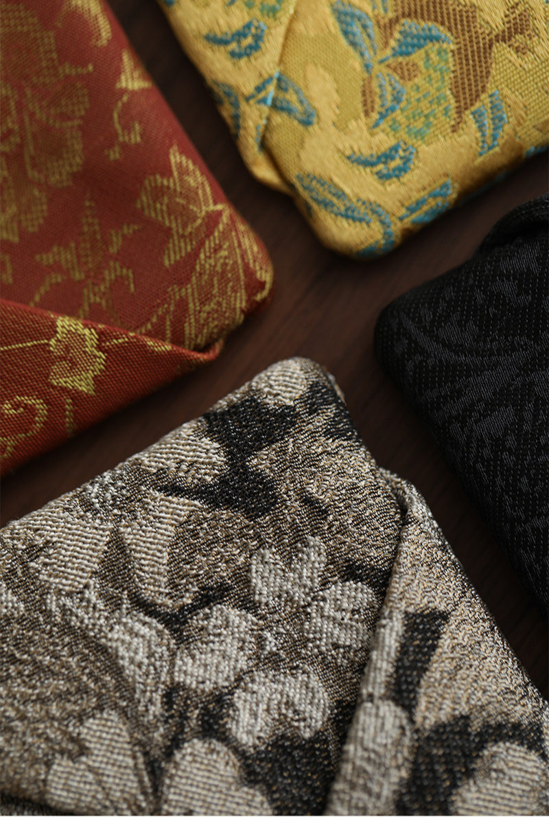 Gohobi Gaiwan Lid Brocade Fabric Cover