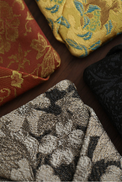 Gohobi Gaiwan Lid Brocade Fabric Cover