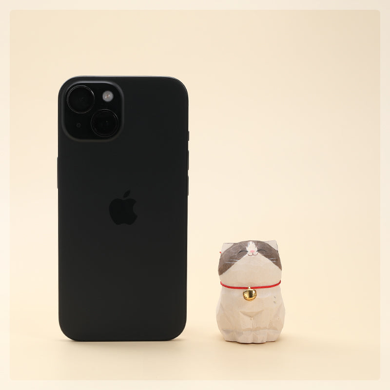 Gohobi Handcrafted Large Wooden Ragdoll Cat Ornament