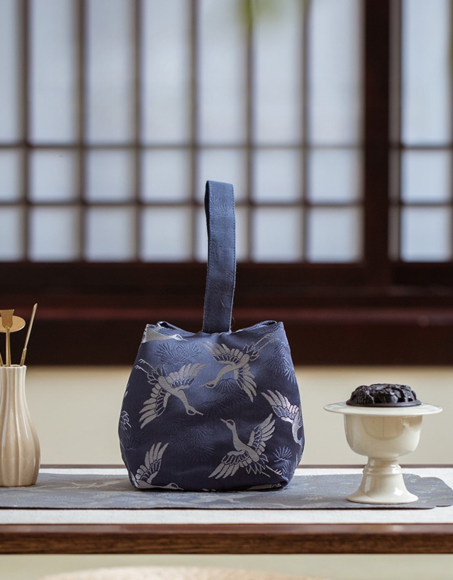 Gohobi Luxury Teaware Storage Travel Bag