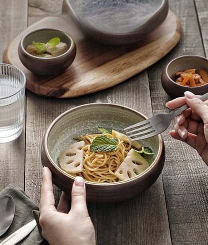 Gohobi Creative Round Ceramic Plate