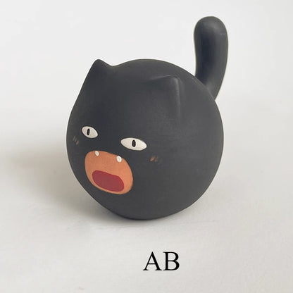 Gohobi x Little Diary Handmade Ceramic Cat