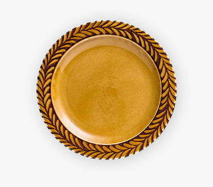 [Made in Japan] Gohobi Ceramic Rosemary Plate