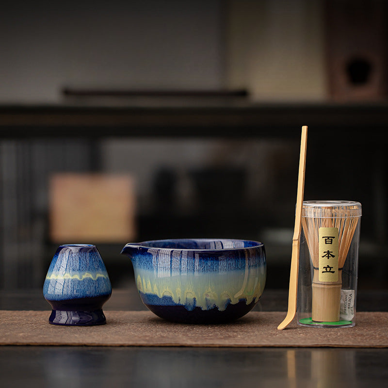 Gohobi Ceramic Matcha Set 037 Starry Sky