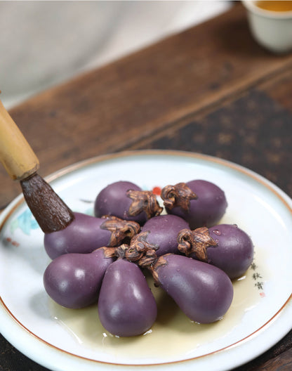 Gohobi Yixing Purple Sand Eggplant Tea Pet