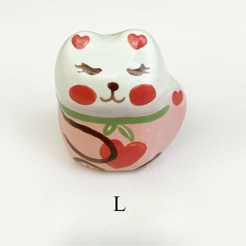 Gohobi x Little Diary Handmade Ceramic Lucky Cat