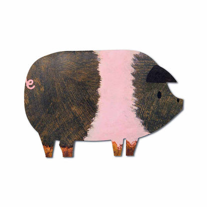 Mortlake Papers Striped Pig Birthday | Father’s Day Card | Kid Birthday Card [Made in the UK]