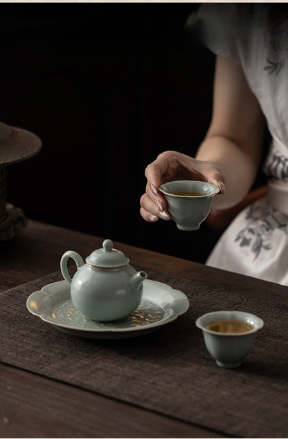 Gohobi Ceramic Gongfu Teapot Gift Box