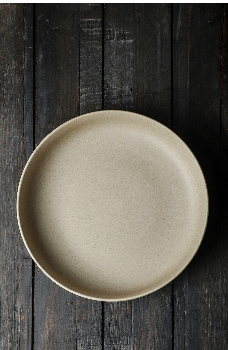 Gohobi Japanese Vintage Ceramic Deep Plate