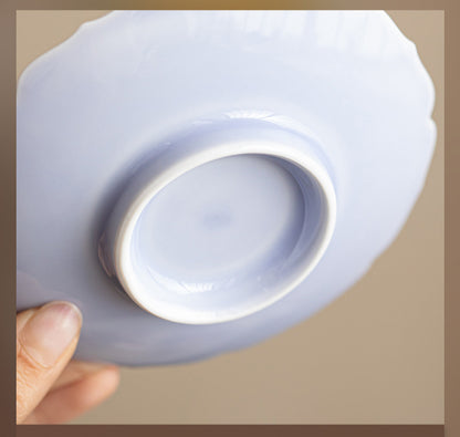 Gohobi Traditional Japanese Glazed Fruit Nuts Small Plate - Lotus 013