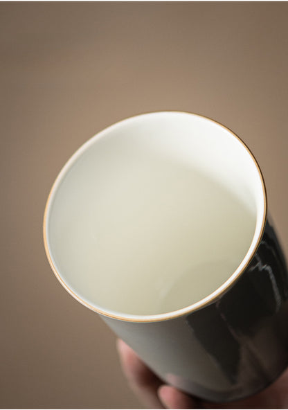 Gohobi Japanese Style Ice Grey and Green Tea Cup 002