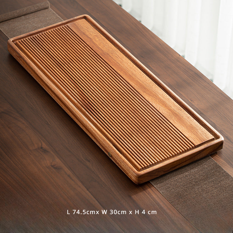 Gohobi Wooden Tea Ceremony Water Storage Tray