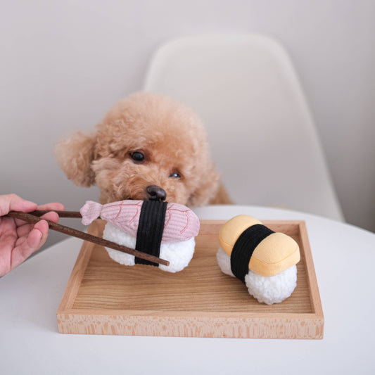 HereThe SUSHI // Enrichment dog toy