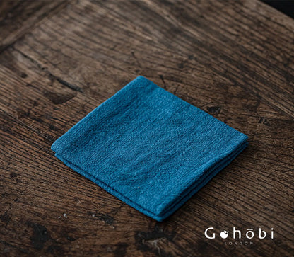 Gohobi Zen Ramie Tea Towel – Absorbent Tea Cloth for Gongfu Tea Table and Teapot
